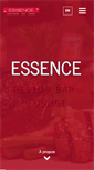 Mobile Screenshot of essencerestaurant.ca